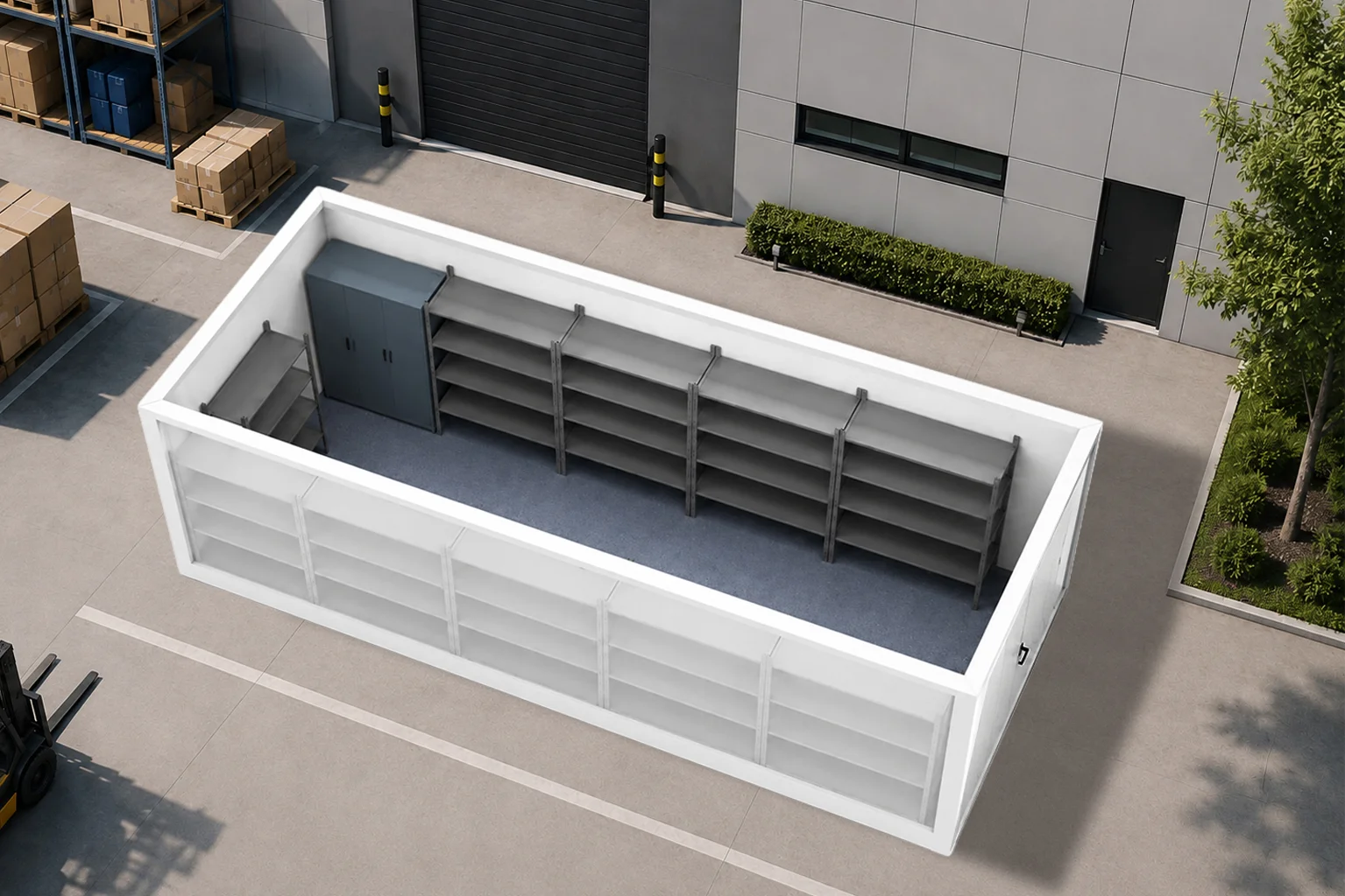containere magazie